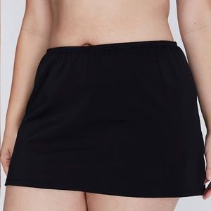 Lane Bryant Slitted Swim Skirt